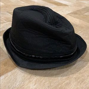 Black stylish hat